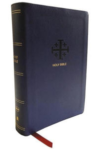 NKJV, End-of-Verse Reference Bible, Personal Size Large Print, Leathersoft, Blue, Red Letter, Comfort Print - 2878294635