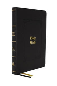 KJV, Personal Size Large Print Reference Bible, Vintage Series, Leathersoft, Black, Red Letter, Comfort Print - 2872574889