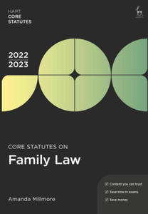 Core Statutes on Family Law 2022-23 - 2875128183