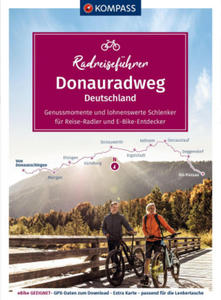 KOMPASS Radreisefhrer Donauradweg Deutschland - 2873330929