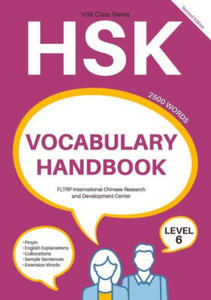 Hsk Vocabulary Handbook: Level 6 (Second Edition) - 2874070376