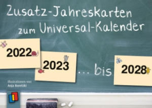 Zusatz-Jahreskarten zum Universal-Kalender - 2875542482