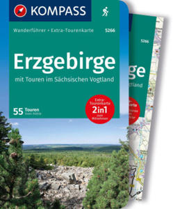 KOMPASS Wanderfhrer Erzgebirge, 55 Touren - 2877407299