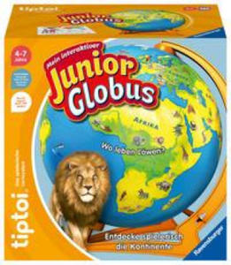 Ravensburger tiptoi 00115 - Mein interaktiver Junior Globus - Kinderspielzeug ab 4 Jahren - 2877757461