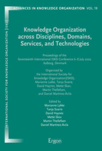 Knowledge Organization across Disciplines, Domains, Services, and Technologies - 2878306327