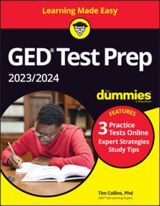 GED Test Prep 2023/2024 For Dummies with Online Practice - 2871795725