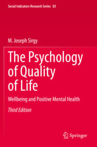 The Psychology of Quality of Life - 2873640331