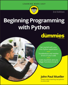 Beginning Programming with Python For Dummies, 3rd Edition - 2874443918