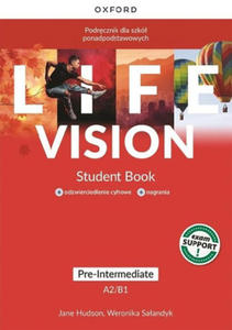 Life Vision Pre-Intermediate A2/B1 Student's Book + e-book - 2871142301