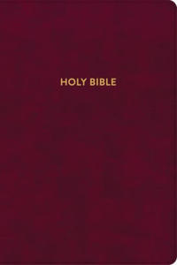 KJV Rainbow Study Bible, Burgundy Leathertouch, Indexed - 2877870969