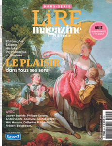 Lire Magazine Littraire HS N36 : Le plaisir dans tous ses sens - Ete 2022 - 2869759548