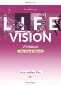 Life Vision Intermediate Plus B1+ Workbook + Online Practice - 2869881595