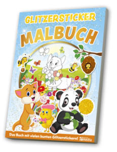 Glitzersticker XXL-Malbuch Lernspa im Frhling - 2878445301