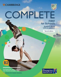 Complete First for Schools for Spanish Speakers Second edition Student's Pack Up - 2877042609