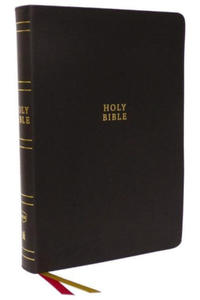 NKJV Holy Bible, Super Giant Print Reference Bible, Brown Bonded Leather, 43,000 Cross References, Red Letter, Thumb Indexed, Comfort Print: New King - 2877408558