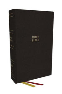 NKJV Holy Bible, Super Giant Print Reference Bible, Black Genuine Leather, 43,000 Cross References, Red Letter, Comfort Print: New King James Version - 2873187087