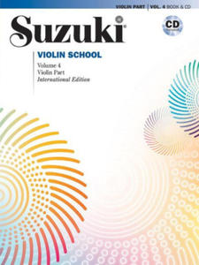 Suzuki Violin School, Volume 4: Violin Part, Book & CD - 2877950855