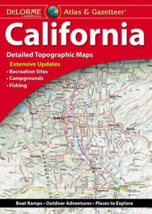 Delorme Atlas & Gazetteer: California - 2875126648