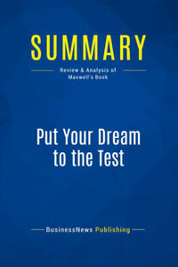 Summary: Put Your Dream to the Test - 2872562371