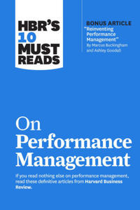 HBR's 10 Must Reads on Performance Management - 2873486828