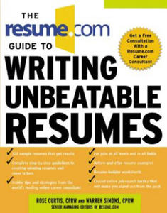 Resume.Com Guide to Writing Unbeatable Resumes - 2853286310