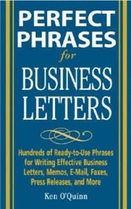 Perfect Phrases for Business Letters - 2868917813