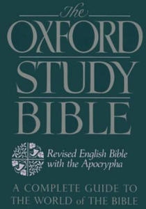 Oxford Study Bible: Revised English Bible with Apocrypha - 2867366929