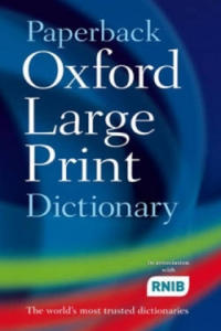 Paperback Oxford Large Print Dictionary - 2878426898