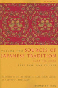 Sources of Japanese Tradition, Abridged - 2874286621