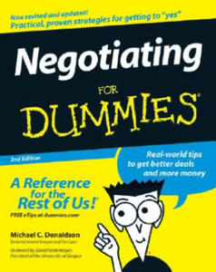 Negotiating For Dummies - 2866650789