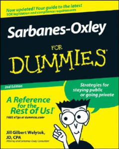 Sarbanes-Oxley For Dummies 2e - 2836099584