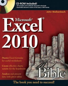 Excel 2010 Bible - 2826691432