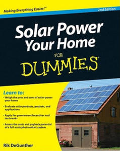 Solar Power Your Home For Dummies - 2872887914