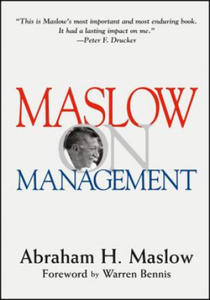 Maslow on Management - 2826704828