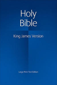 KJV Large Print Text Bible, KJ650:T