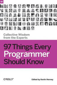 97 Things Every Programmer Should Know - 2826772862
