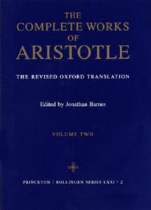 Complete Works of Aristotle, Volume 2 - 2854263304