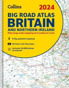 2024 Collins Big Road Atlas Britain and Northern Ireland - 2874939830