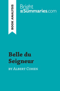 Belle du Seigneur by Albert Cohen (Book Analysis) - 2877628590