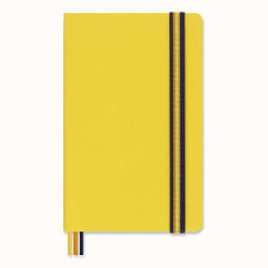 Moleskine Notizbuch - K-Way, Liniert, Fester Einband Nylon, Gelb - 2872726414