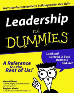 Leadership For Dummies - 2861975148