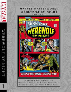 Marvel Masterworks: Werewolf By Night Vol. 1 - 2878438133