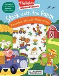 Stick with the Farm Hidden Pictures Reusable Sticker Playscenes - 2878324660