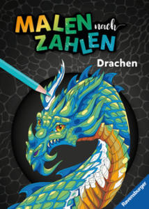 Ravensburger Malen nach Zahlen Drachen - 64 Seiten - 24 Farben - Malbuch mit nummerierten Ausmalfeldern fr fortgeschrittene Fans der Reihe - 2872530163