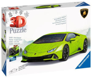 Ravensburger 3D Puzzle 11559 Lamborghini Huracn EVO - Verde - 108 Teile - Das berhmte Fahrzeug als 3D Puzzle Auto - 2876621491