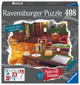 Ravensburger Puzzle X Crime - Ein mrderischer Geburtstag - 408 Teile Puzzle-Krimispiel fr 1-4 Spieler - 2877630792