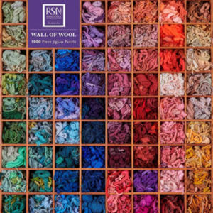 Adult Jigsaw Puzzle: Royal School of Needlework: Wall of Wool: 1000-Piece Jigsaw Puzzles - 2878624133