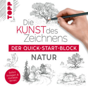 Die Kunst des Zeichnens Natur. Der Quick-Start-Block - 2873323978