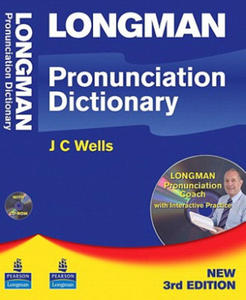 Longman Pronunciation Dictionary Paper and CD-ROM Pack 3rd Edition - 2861898654