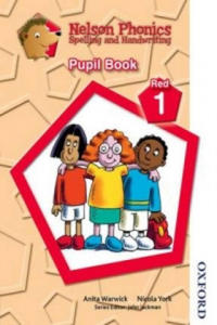 Nelson Phonics Spelling and Handwriting Pupil Book Red 1 - 2875127432